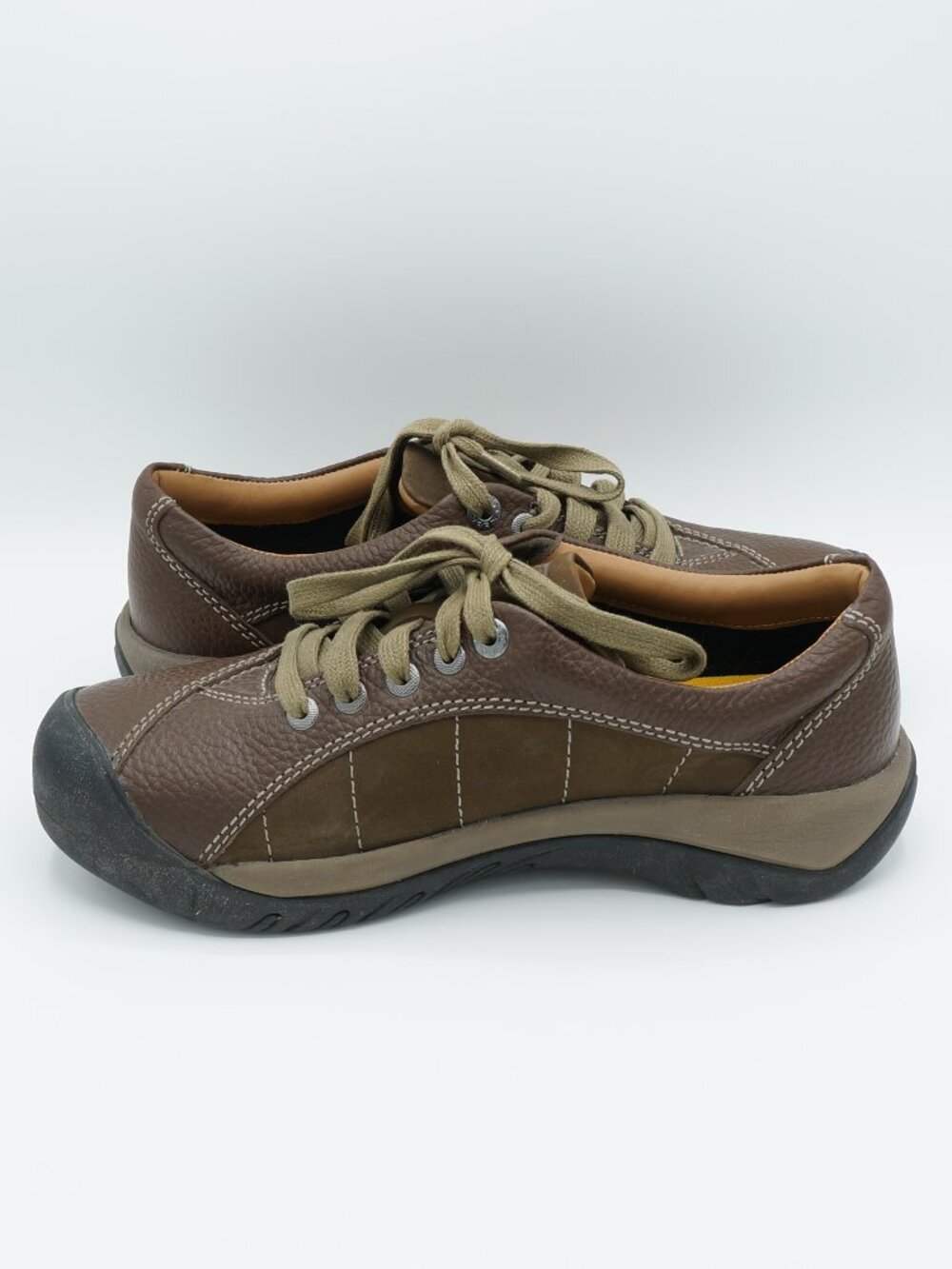 KEEN Presidio Women's Size 8 Brown Leather Lace Up Oxford Walking Shoes - Picture 5 of 10